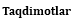 Taqdimotlar